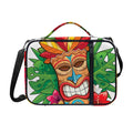 Hawaiian Tiki Print Shoulder Strap Bible Bag