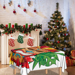 Hawaiian Tiki Print Tablecloth