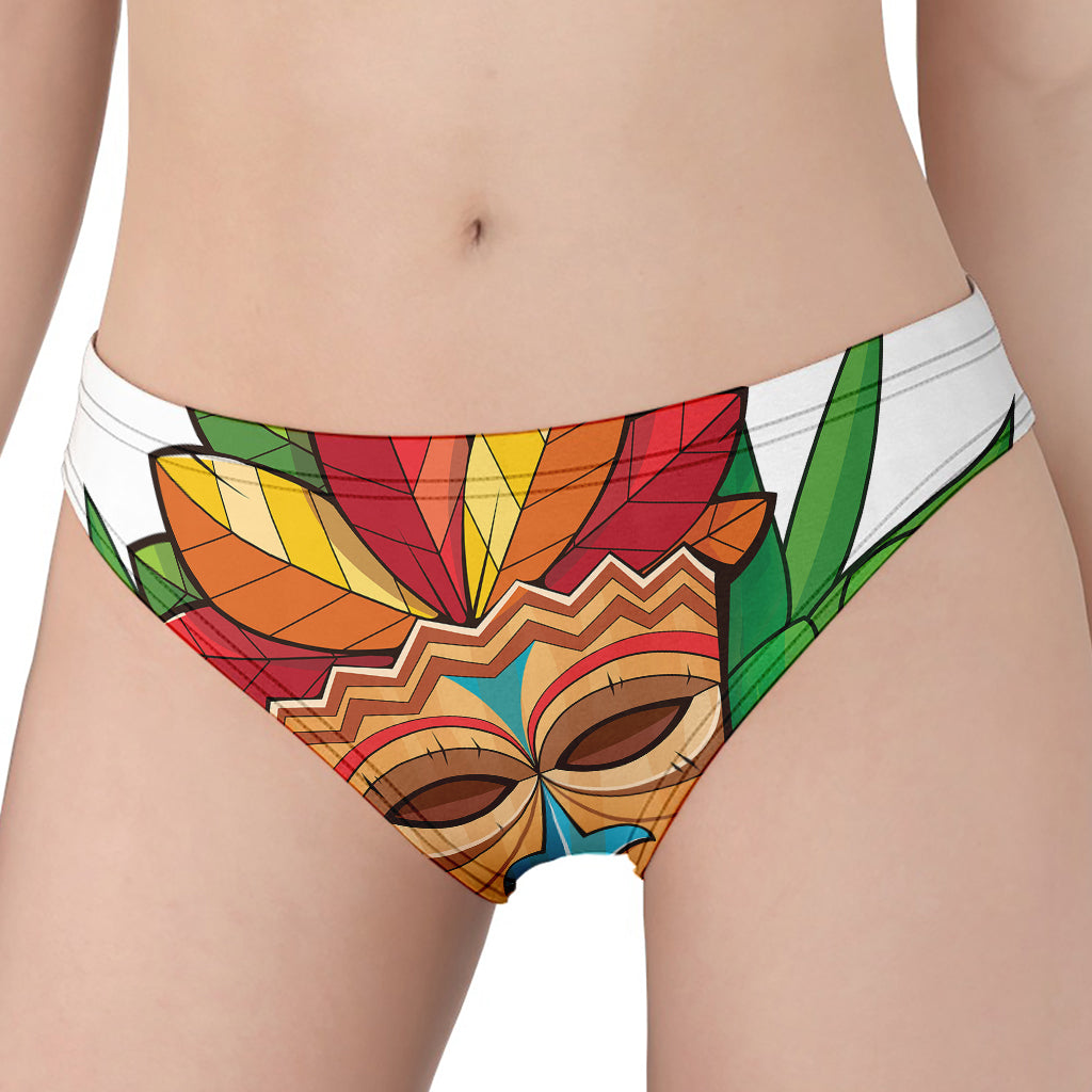 Hawaiian Tiki Print Women's Panties