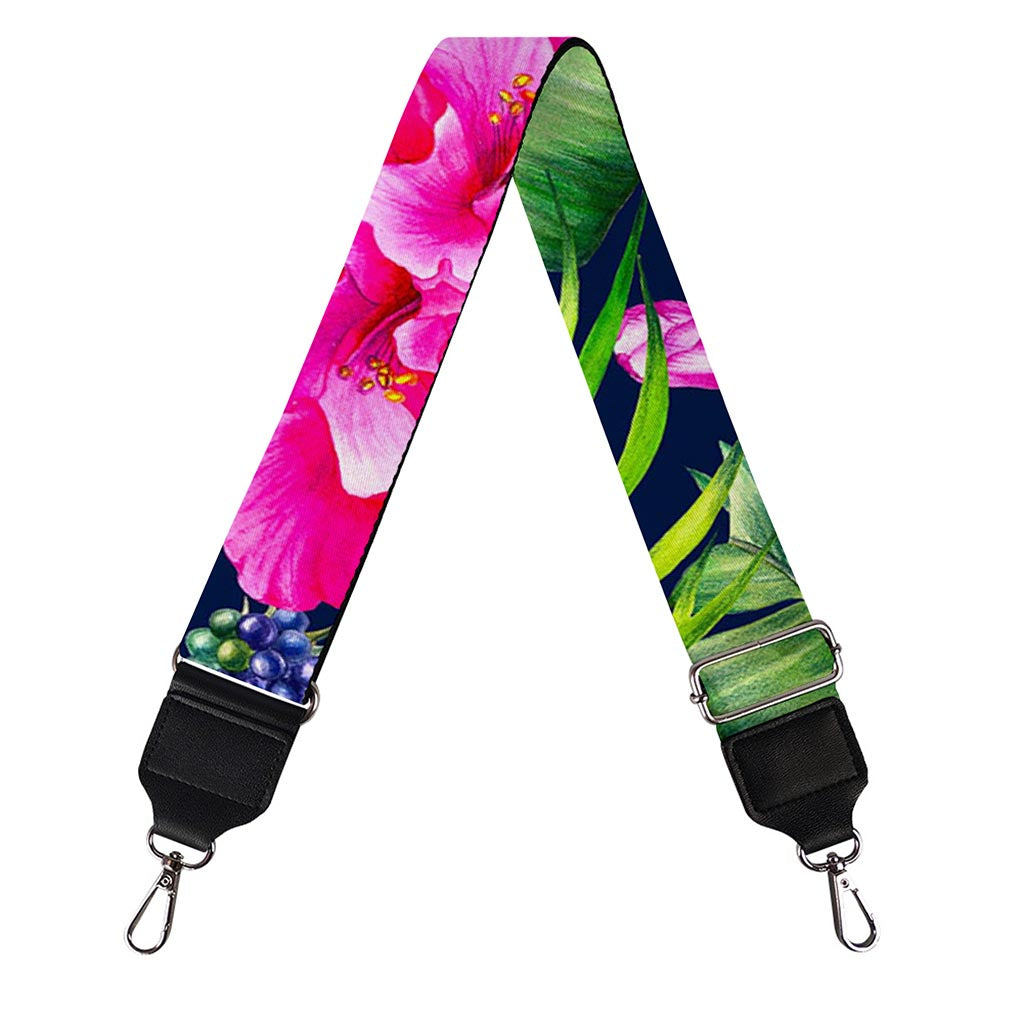 Hawaiian Tropical Birds Pattern Print Bag Strap