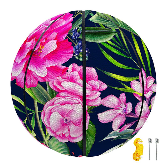 Hawaiian Tropical Birds Pattern Print Basketball
