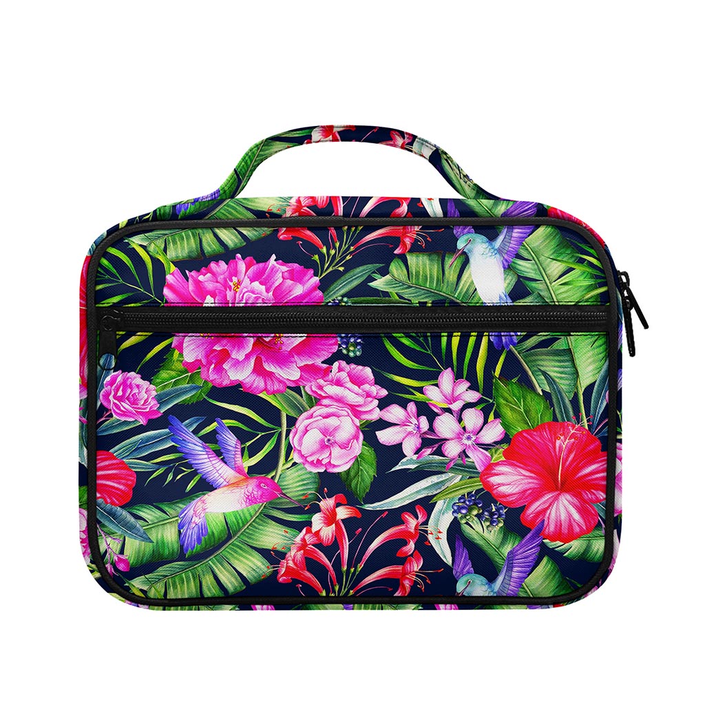 Hawaiian Tropical Birds Pattern Print Briefcase Bible Bag