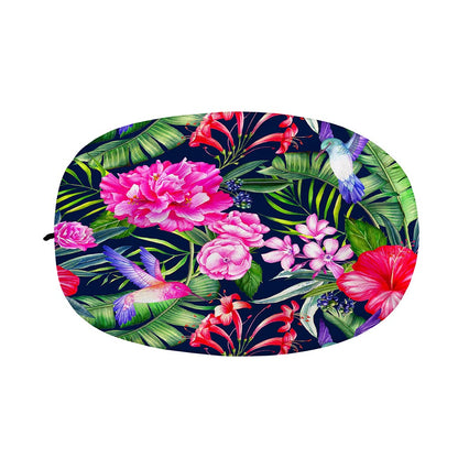 Hawaiian Tropical Birds Pattern Print Car Side Mirror Covers