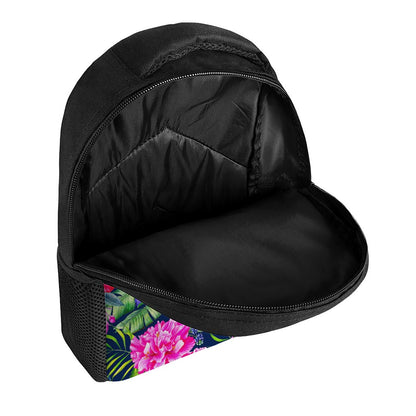 Hawaiian Tropical Birds Pattern Print Casual Backpack