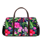 Hawaiian Tropical Birds Pattern Print Duffle Bag
