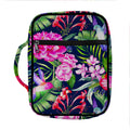 Hawaiian Tropical Birds Pattern Print Front Pocket Bible Bag
