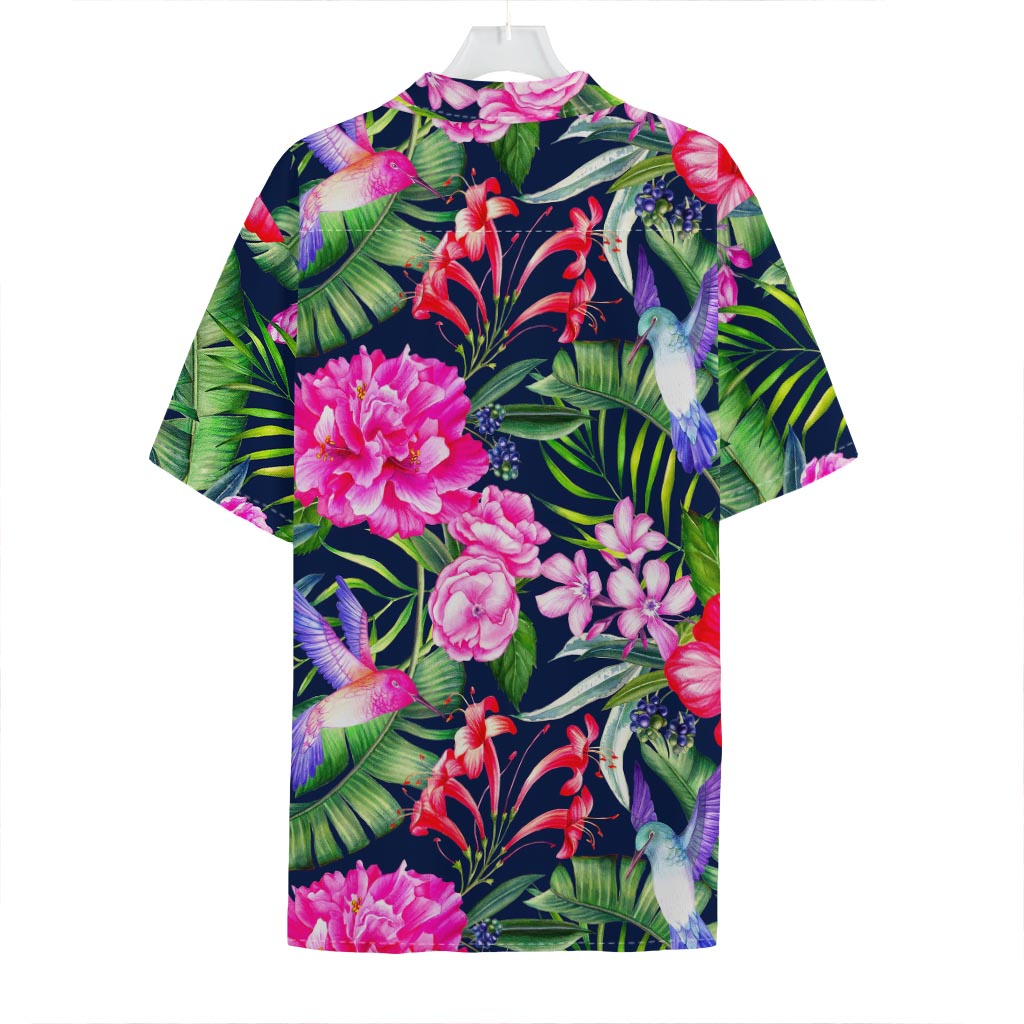 Hawaiian Tropical Birds Pattern Print Hawaiian Shirt