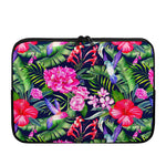 Hawaiian Tropical Birds Pattern Print Laptop Sleeve