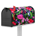 Hawaiian Tropical Birds Pattern Print Mailbox Cover
