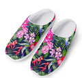 Hawaiian Tropical Birds Pattern Print Mesh Casual Shoes