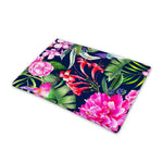 Hawaiian Tropical Birds Pattern Print Pet Cooling Mat Cover