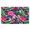 Hawaiian Tropical Birds Pattern Print Polyester Doormat