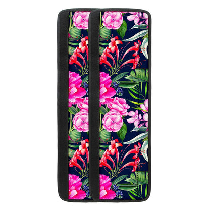 Hawaiian Tropical Birds Pattern Print Refrigerator Handle Covers