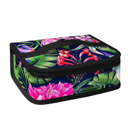 Hawaiian Tropical Birds Pattern Print Small Lunch Bag