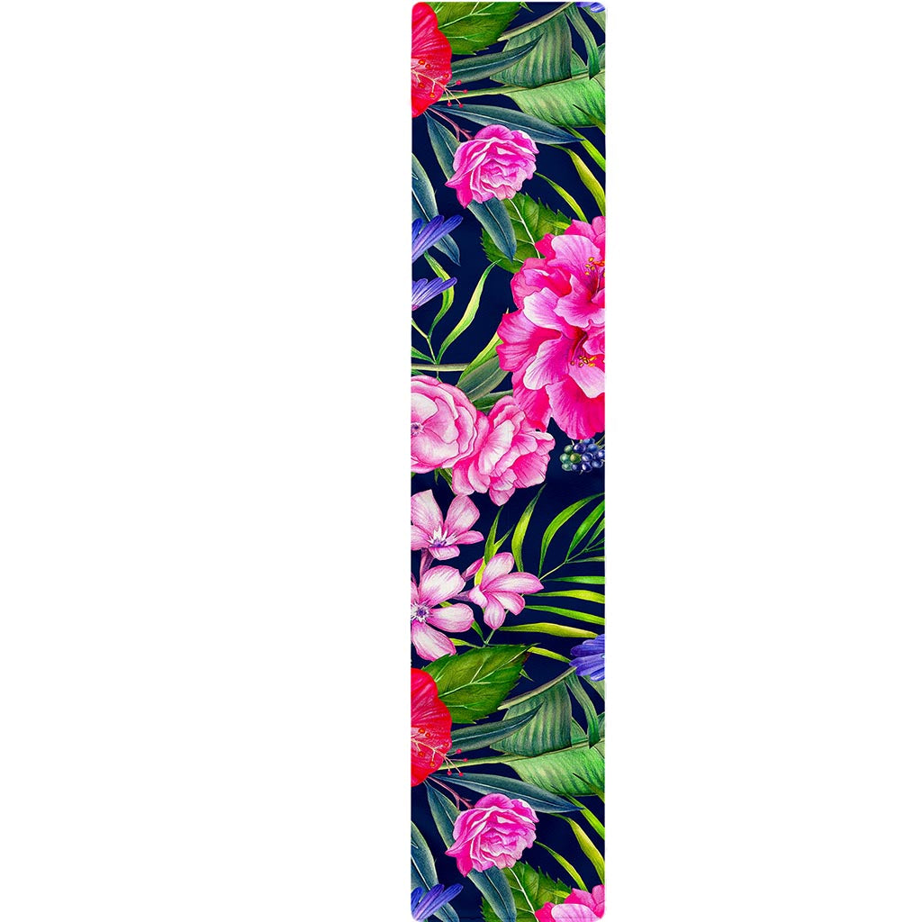 Hawaiian Tropical Birds Pattern Print Table Runner