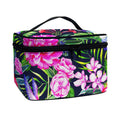 Hawaiian Tropical Birds Pattern Print Travel Makeup Bag