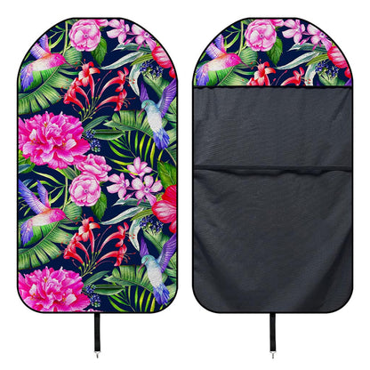 Hawaiian Tropical Birds Pattern Print Waterproof Car Seat Cover