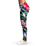 Hawaiian Tropical Birds Pattern Print Women's Leggings