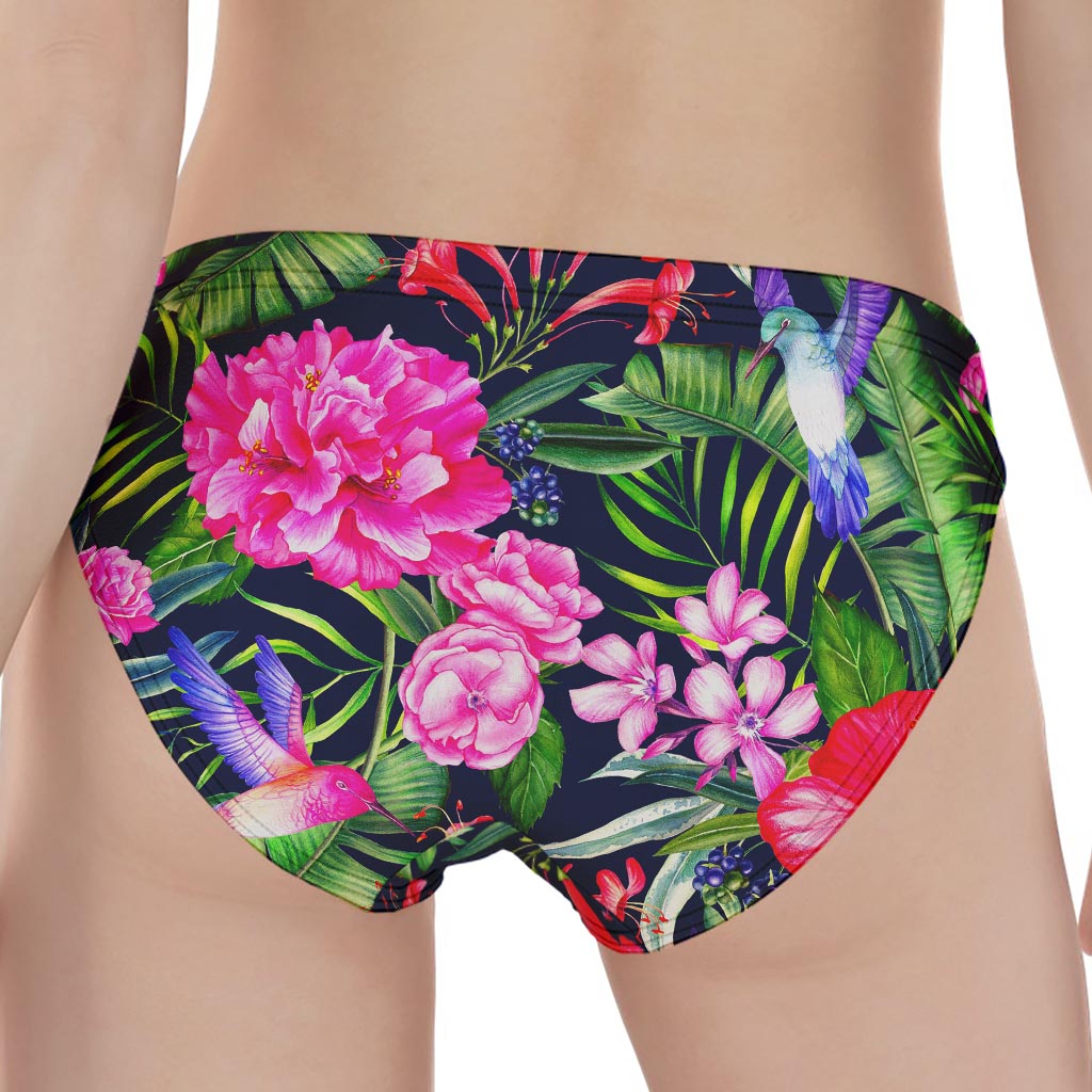 Hawaiian Tropical Birds Pattern Print Women's Panties