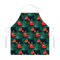 Hawaiian Tropical Flowers Pattern Print Adjustable Apron