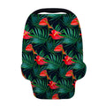 Hawaiian Tropical Flowers Pattern Print Baby Seat Cover