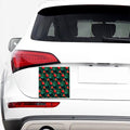 Hawaiian Tropical Flowers Pattern Print Car Sticker