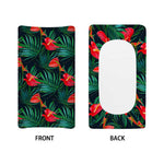 Hawaiian Tropical Flowers Pattern Print Changing Pad Cover