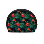 Hawaiian Tropical Flowers Pattern Print Coin Purse