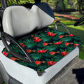 Hawaiian Tropical Flowers Pattern Print Golf Cart Seat Cover