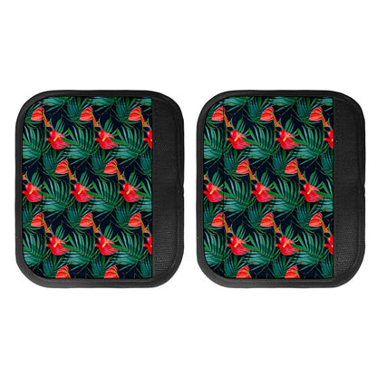 Hawaiian Tropical Flowers Pattern Print Handle Covers