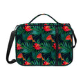 Hawaiian Tropical Flowers Pattern Print Shoulder Strap Bible Bag