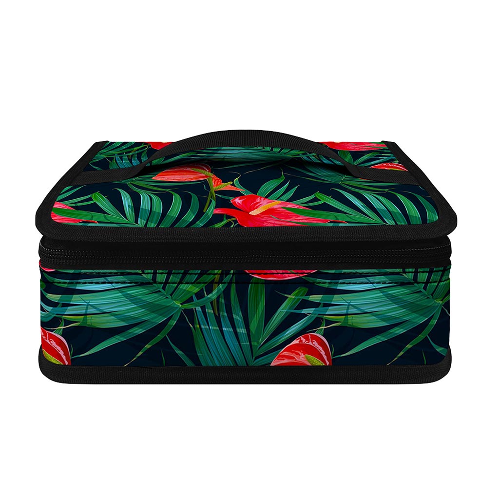 Hawaiian Tropical Flowers Pattern Print Small Lunch Bag