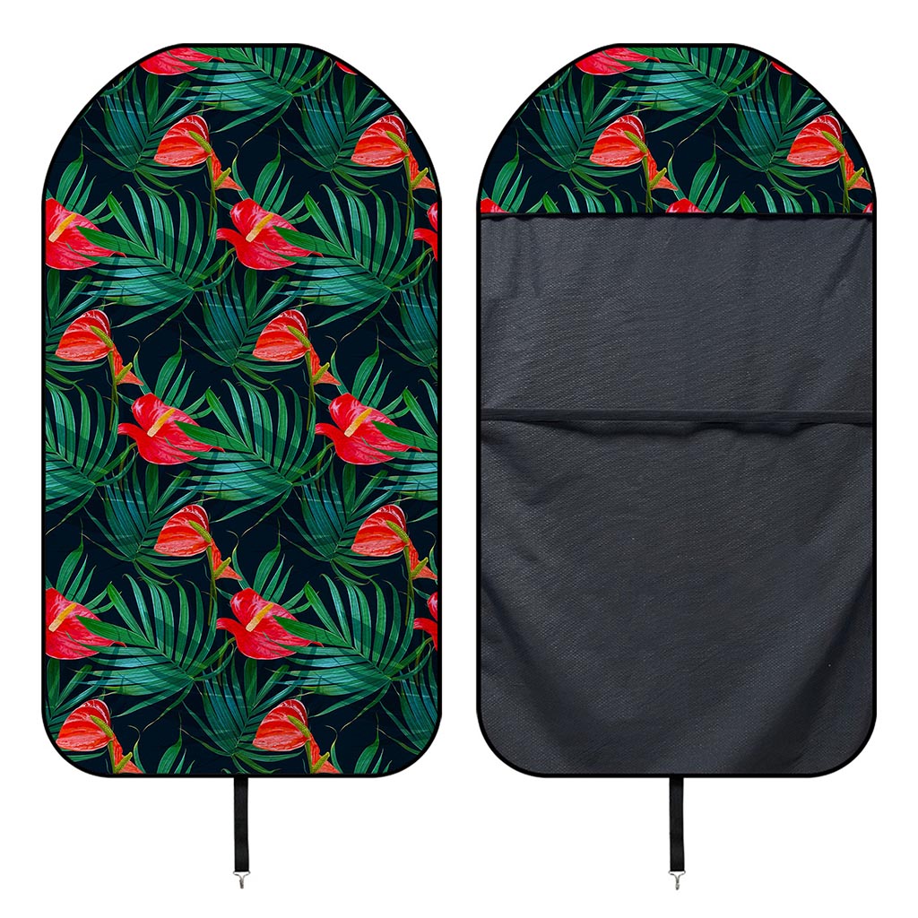 Hawaiian Tropical Flowers Pattern Print Waterproof Car Seat Cover