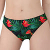 Hawaiian Tropical Flowers Pattern Print Women's Panties