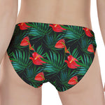 Hawaiian Tropical Flowers Pattern Print Women's Panties