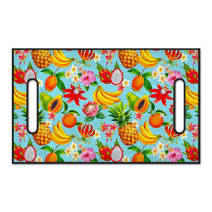 Hawaiian Tropical Fruits Pattern Print Golf Cart Seat Cover