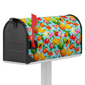 Hawaiian Tropical Fruits Pattern Print Mailbox Cover