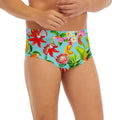 Hawaiian Tropical Fruits Pattern Print Men's Briefs