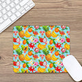 Hawaiian Tropical Fruits Pattern Print Mouse Pad