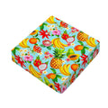 Hawaiian Tropical Fruits Pattern Print Outdoor Seat Cushion Cover