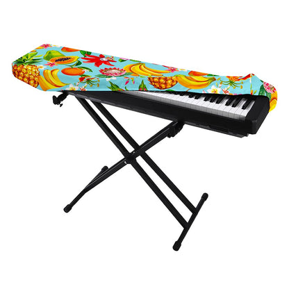 Hawaiian Tropical Fruits Pattern Print Piano Keyboard Cover