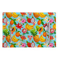Hawaiian Tropical Fruits Pattern Print Placemat
