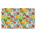 Hawaiian Tropical Fruits Pattern Print Polyester Doormat
