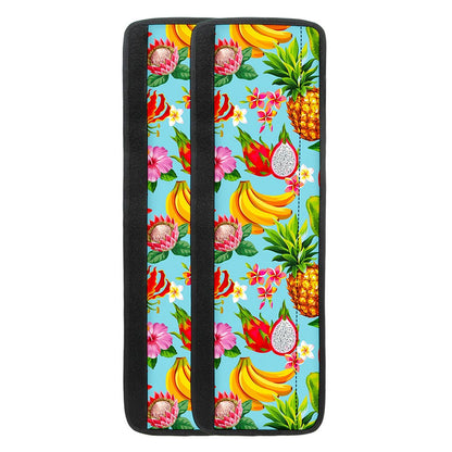Hawaiian Tropical Fruits Pattern Print Refrigerator Handle Covers