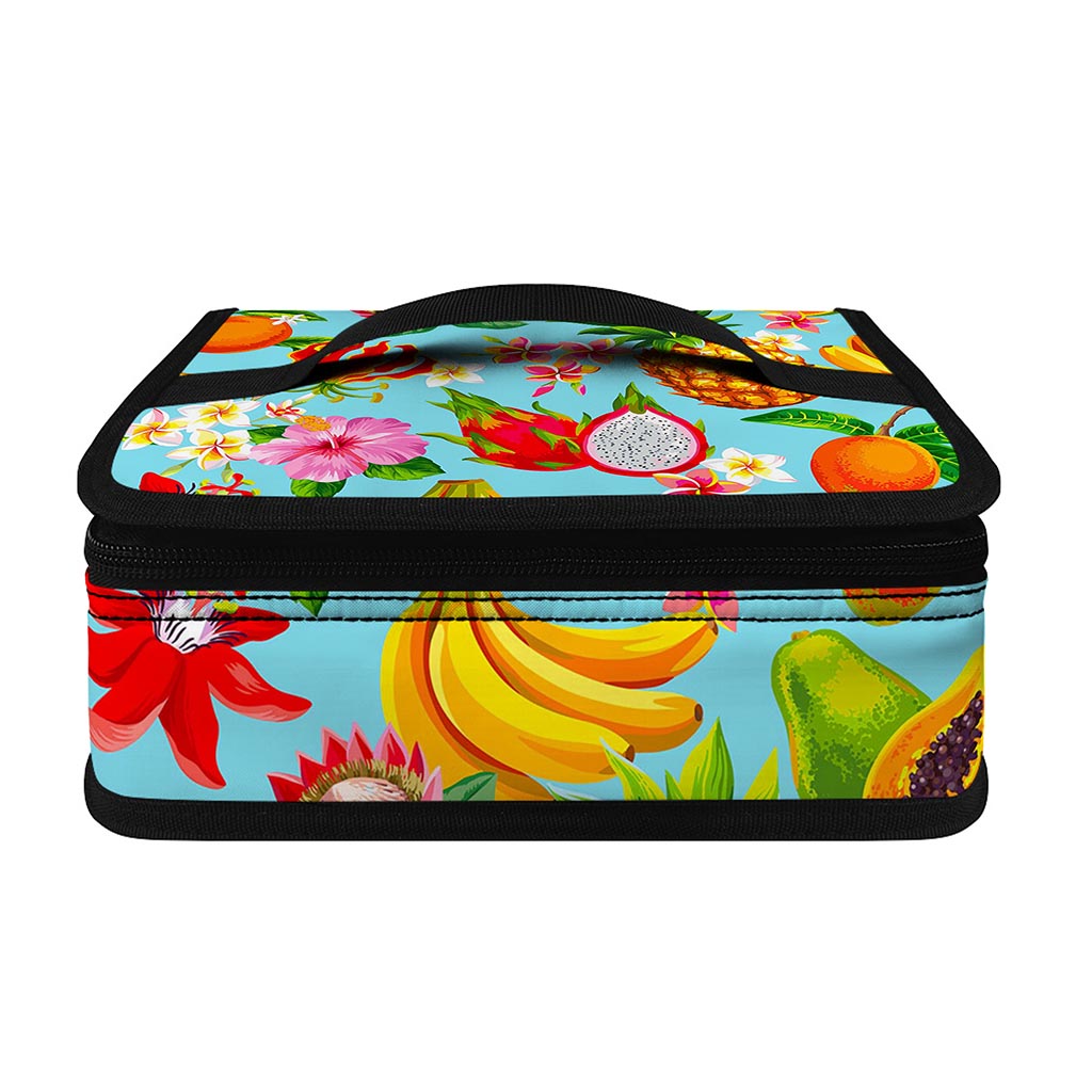 Hawaiian Tropical Fruits Pattern Print Small Lunch Bag