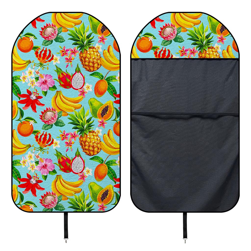 Hawaiian Tropical Fruits Pattern Print Waterproof Car Seat Cover
