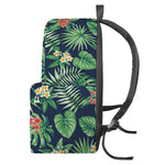 Hawaiian Tropical Leaves Pattern Print Backpack