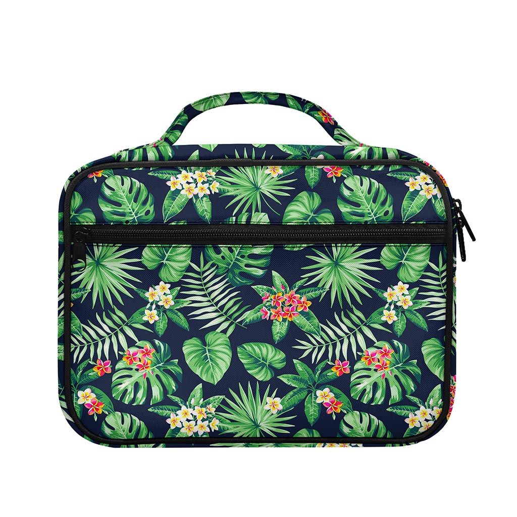 Hawaiian Tropical Leaves Pattern Print Briefcase Bible Bag