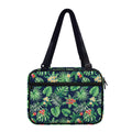 Hawaiian Tropical Leaves Pattern Print Double Strap Bible Bag