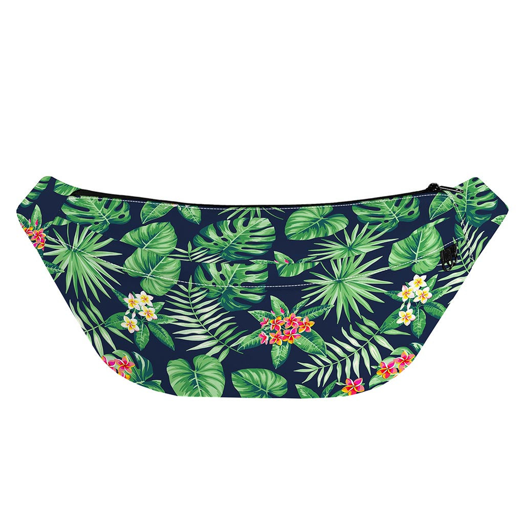 Hawaiian Tropical Leaves Pattern Print Fanny Pack